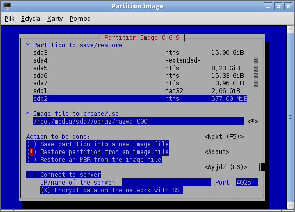 Parted Magic: копирование дисков и разделов с использованием Linux