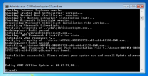 Обновление системы с помощью Центра обновления Windows и WSUS Offline Update