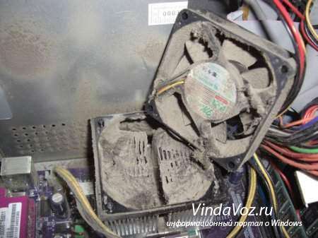 Чистим системный блок компьютера от пыли