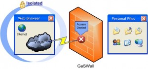 GeSWall - изоляция приложения на основе политики ограничения доступа