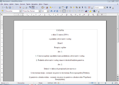 LibreOffice - бесплатный и полный офисный пакет