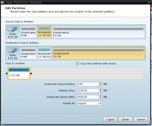 Partition Wizard Bootable CD - редактирование разделов с LiveCD