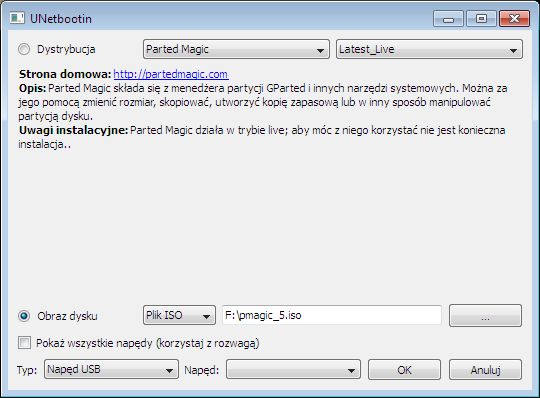 Установка Linux на USB