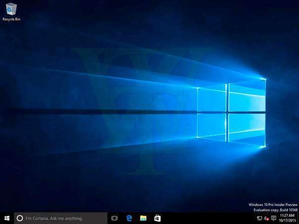 Утечка Windows 10 build 10568(не рекомендуется ставить на пк) 