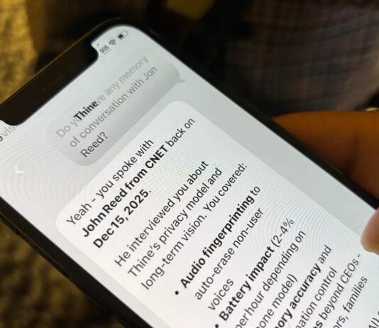 AI-Посилена Пам’ять: Стартап Використовує iPhone для Запису та Підсумовування Розмов