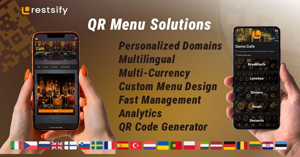 Restsify Digital Menu Solutions